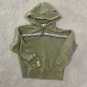 Adidas Men’s Hoodie Green Activewear Soccer Small *bleach damage pictured